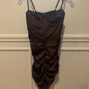 NWT pretty little thing corset dress